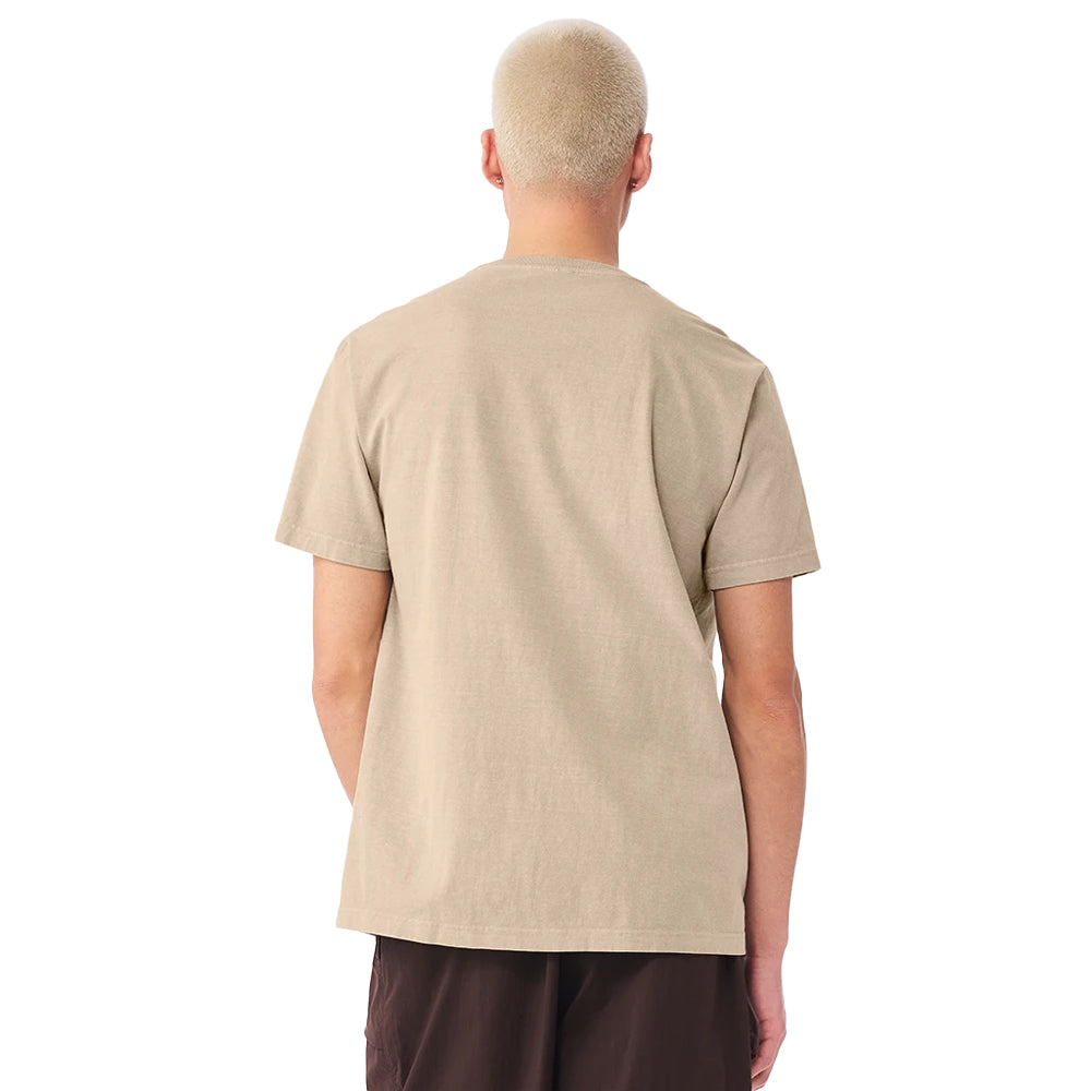 Khaki Brown - Lifestyle - Bella + Canvas Unisex Adult Washed Canvas Heavyweight T-Shirt