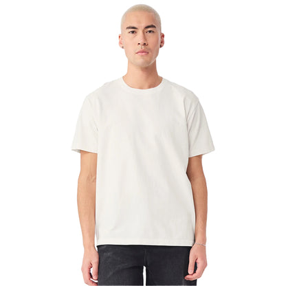Vintage White - Side - Bella + Canvas Unisex Adult Washed Canvas Heavyweight T-Shirt