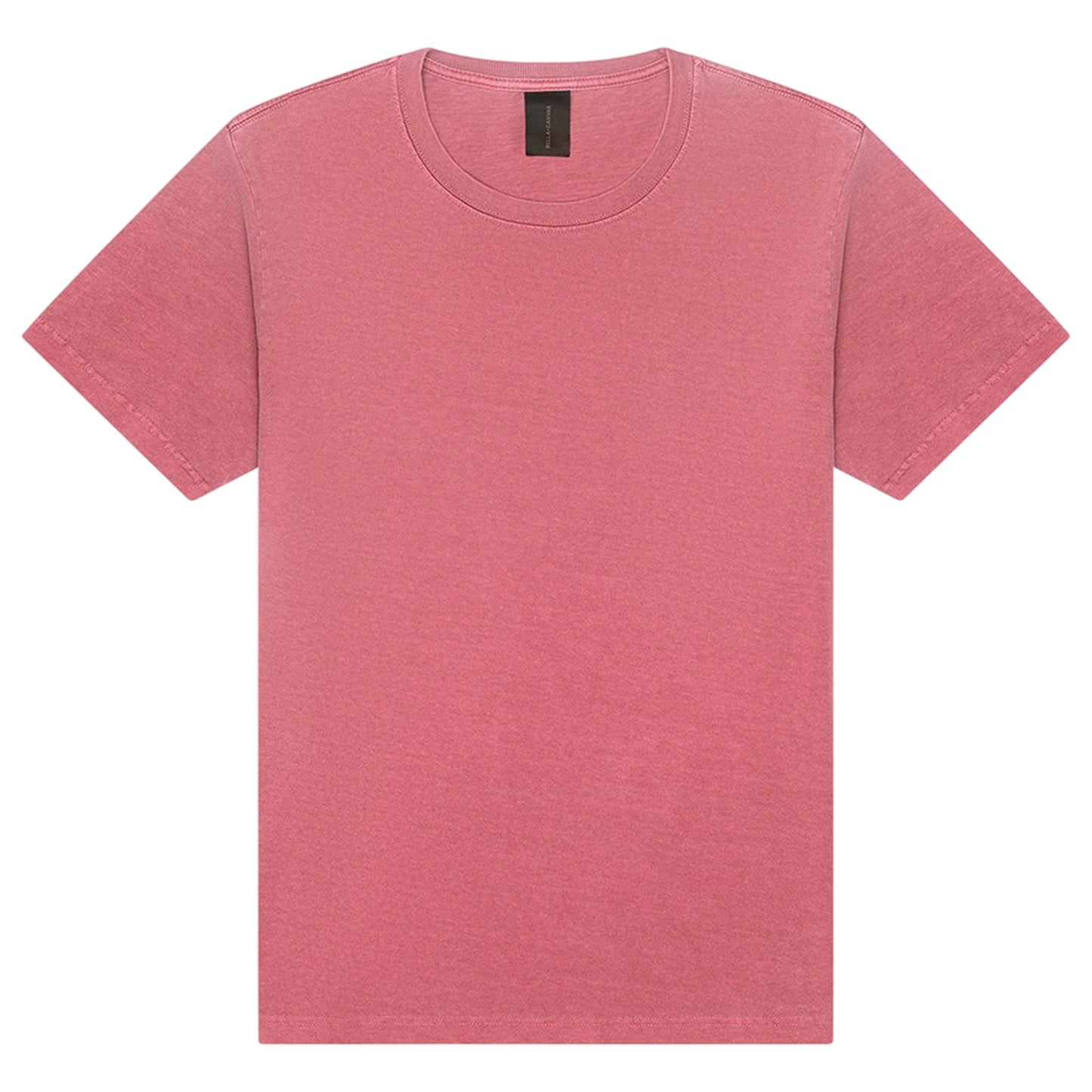 Washed Red - Front - Bella + Canvas Unisex Adult Washed Canvas Heavyweight T-Shirt