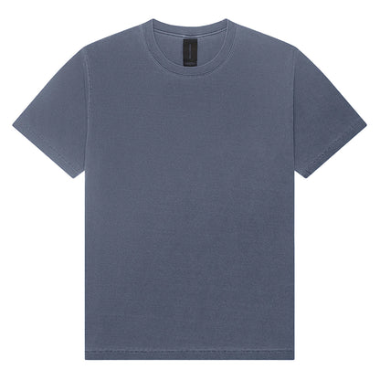 Washed Navy - Front - Bella + Canvas Unisex Adult Washed Canvas Heavyweight T-Shirt