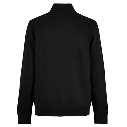 Black - Back - Kustom Kit Unisex Adult Quilted Full Zip Regular Sweat Jacket