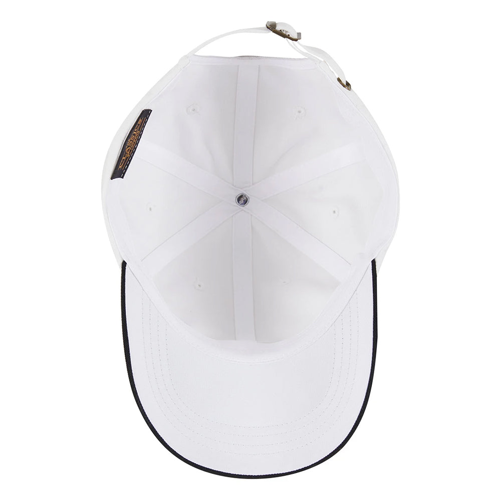 White-Black - Lifestyle - Flexfit Yupoong Two Tone Low Profile Classic Baseball Cap