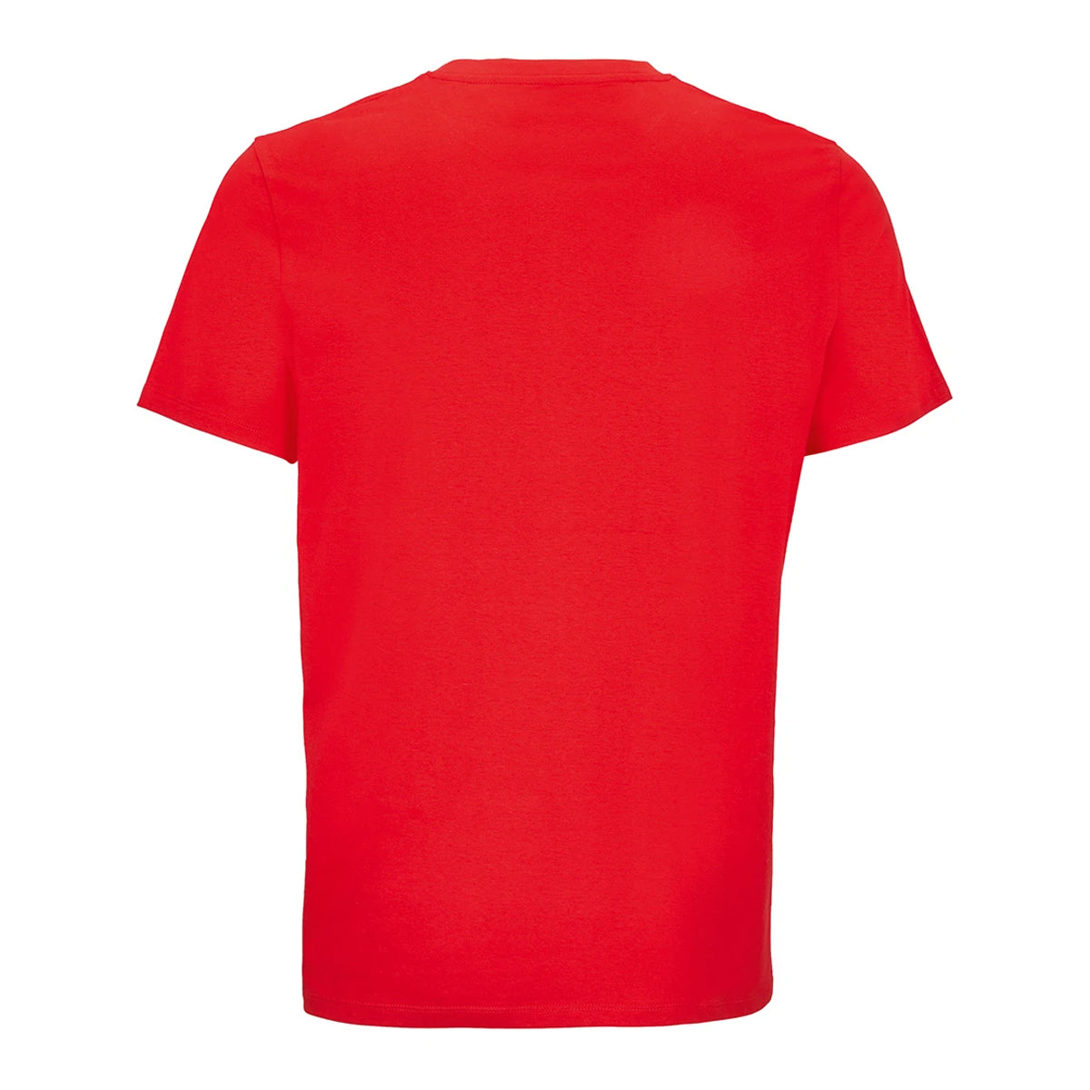 Bright Red - Back - SOLS Unisex Adult Lyam T-Shirt
