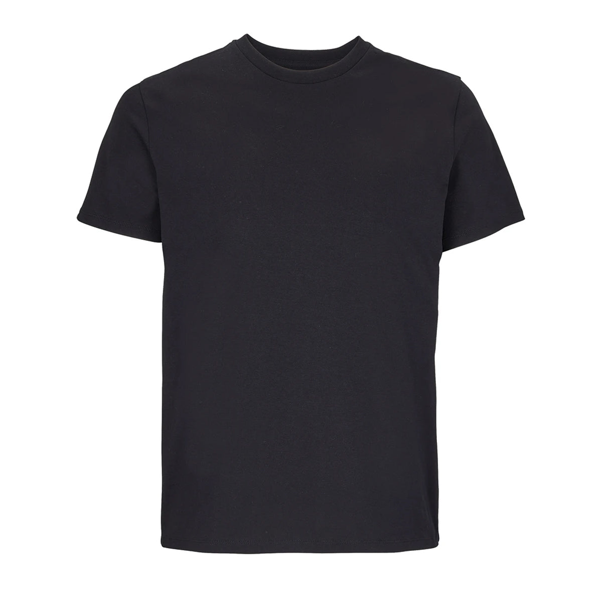 Deep Black - Front - SOLS Unisex Adult Lyam T-Shirt