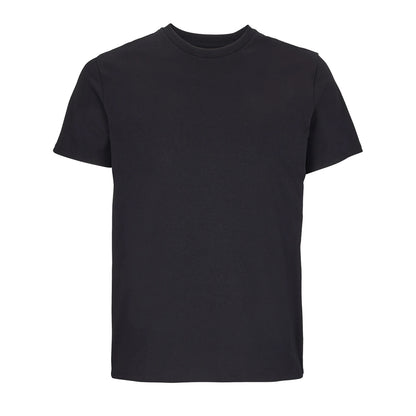 Deep Black - Front - SOLS Unisex Adult Lyam T-Shirt