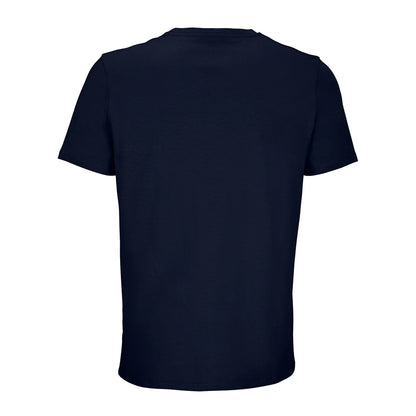 French Navy - Back - SOLS Unisex Adult Lyam T-Shirt
