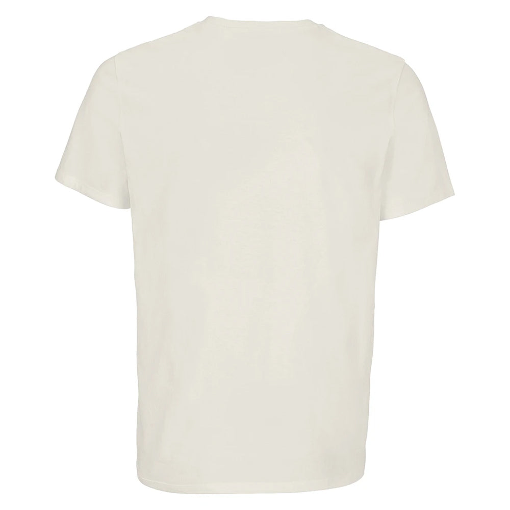 Off White - Back - SOLS Unisex Adult Lyam T-Shirt