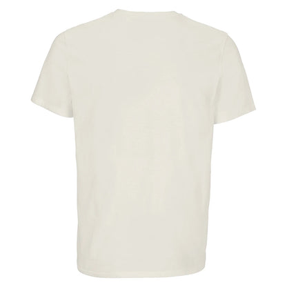 Off White - Back - SOLS Unisex Adult Lyam T-Shirt