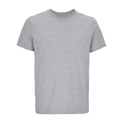 Grey Marl - Front - SOLS Unisex Adult Lyam T-Shirt
