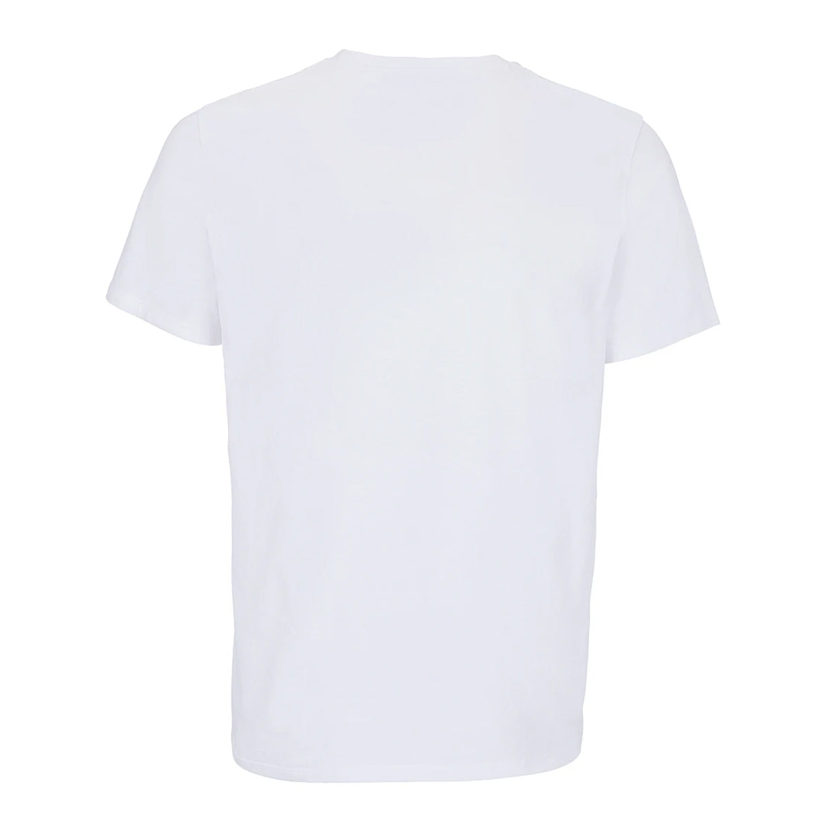 Absolute White - Back - SOLS Unisex Adult Lyam T-Shirt