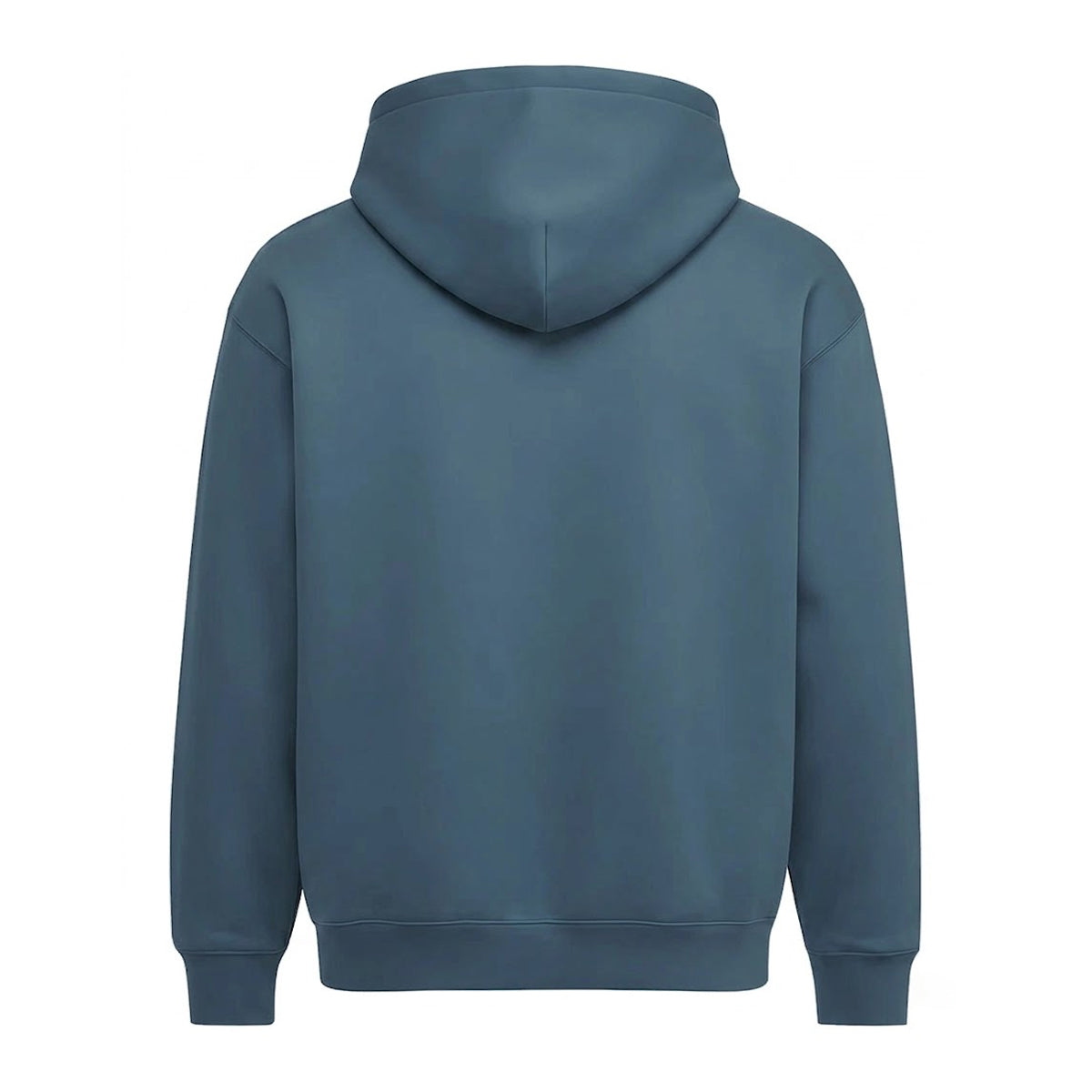 Indigo - Back - Anthem Mens Heavy Bass Hoodie