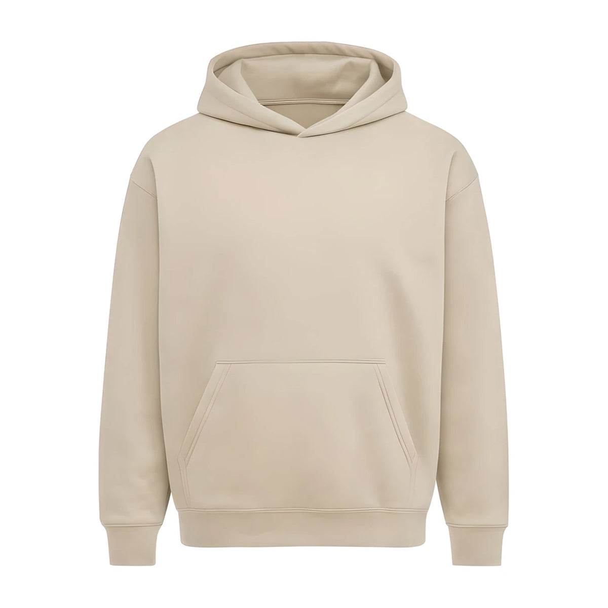 Stone - Front - Anthem Mens Heavy Bass Hoodie