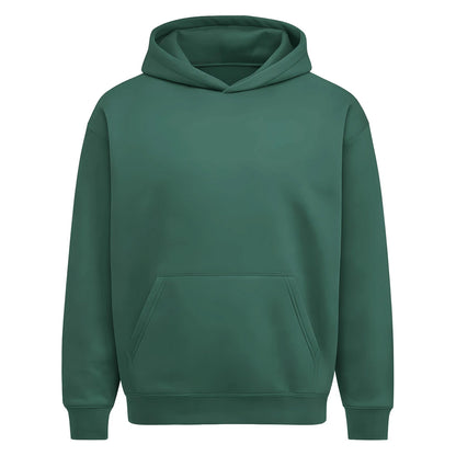 Pine Green - Front - Anthem Mens Heavy Bass Hoodie