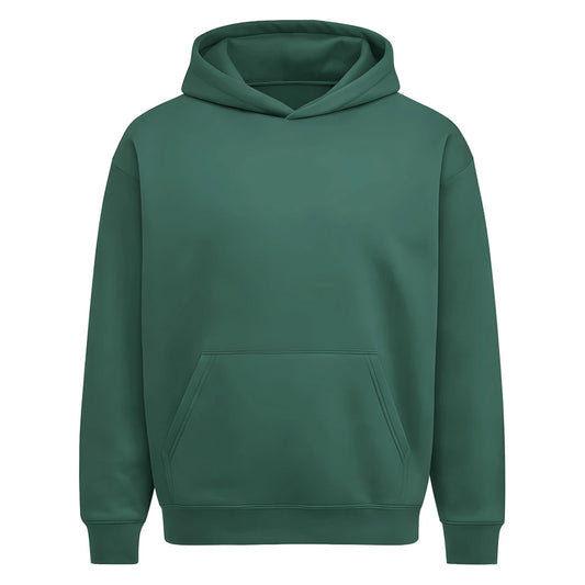 Pine Green - Front - Anthem Mens Heavy Bass Hoodie