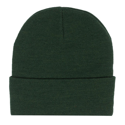 Bottle Green - Front - PRO RTX Unisex Adult Pro Beanie