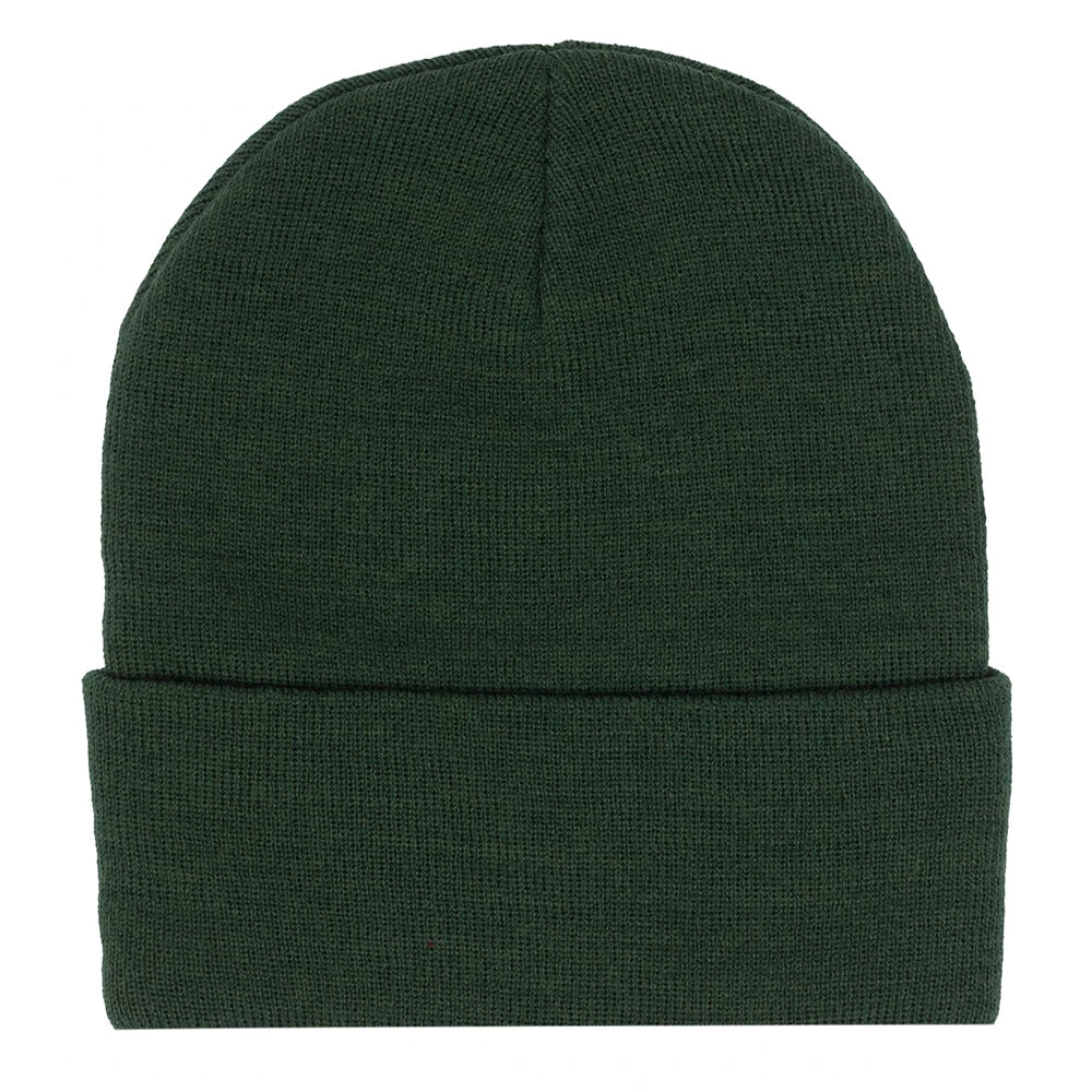 Bottle Green - Back - PRO RTX Unisex Adult Pro Beanie