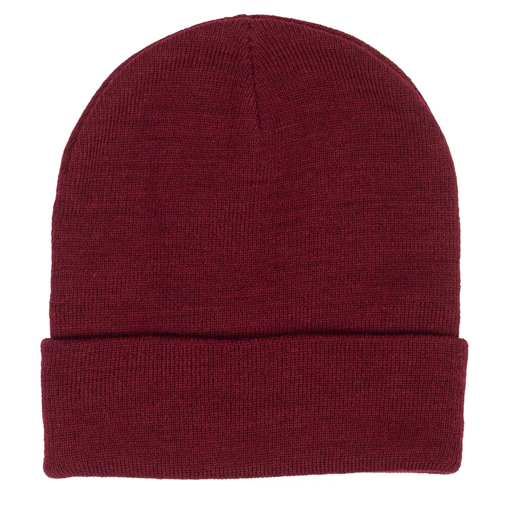 Burgundy - Back - PRO RTX Unisex Adult Pro Beanie