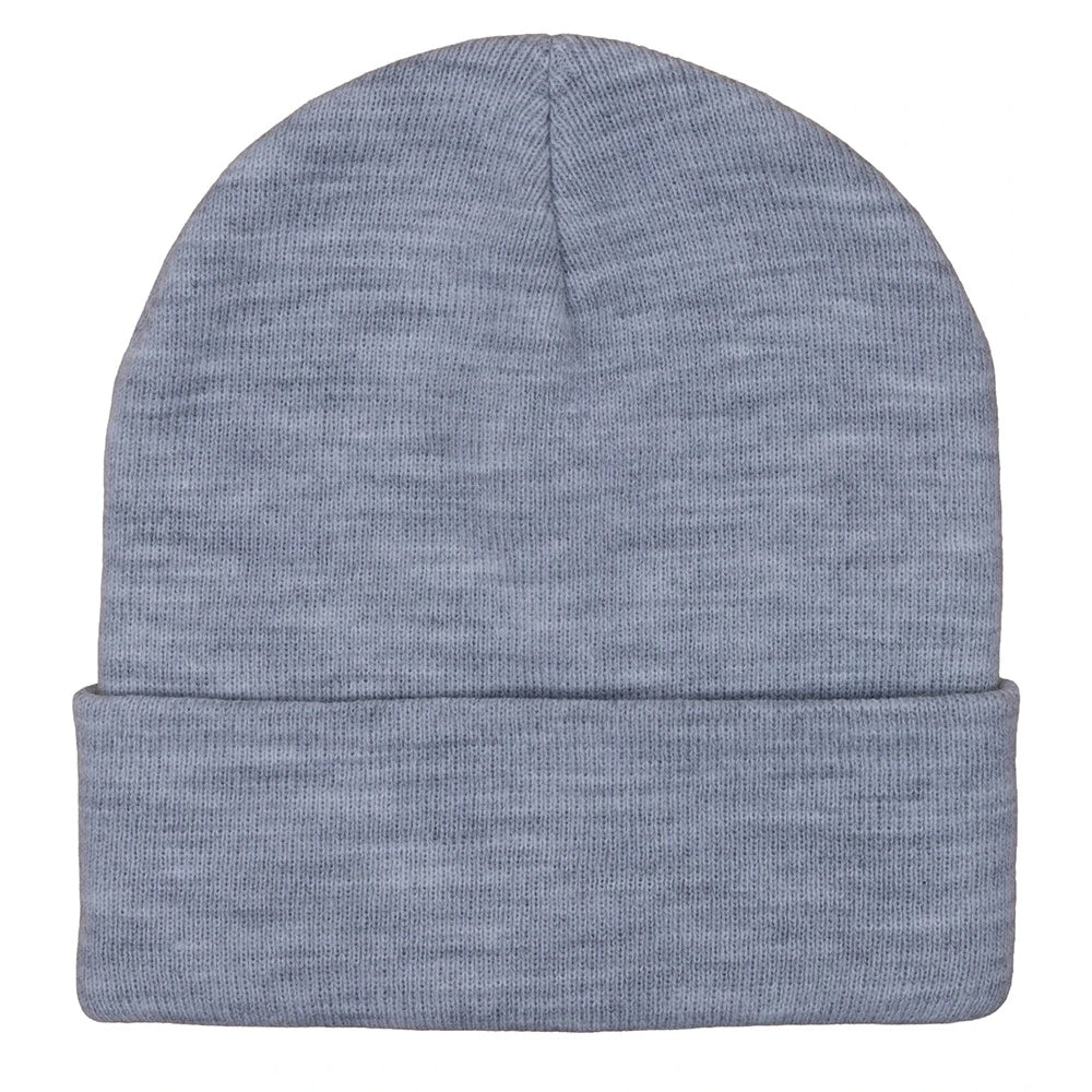 Heather Grey - Front - PRO RTX Unisex Adult Pro Beanie