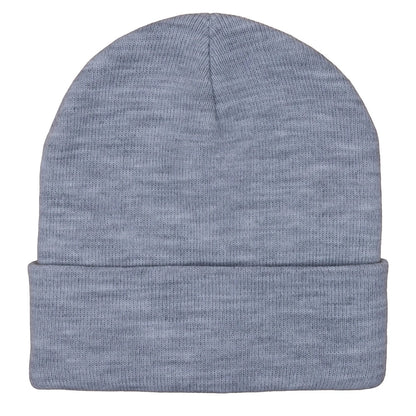 Heather Grey - Front - PRO RTX Unisex Adult Pro Beanie