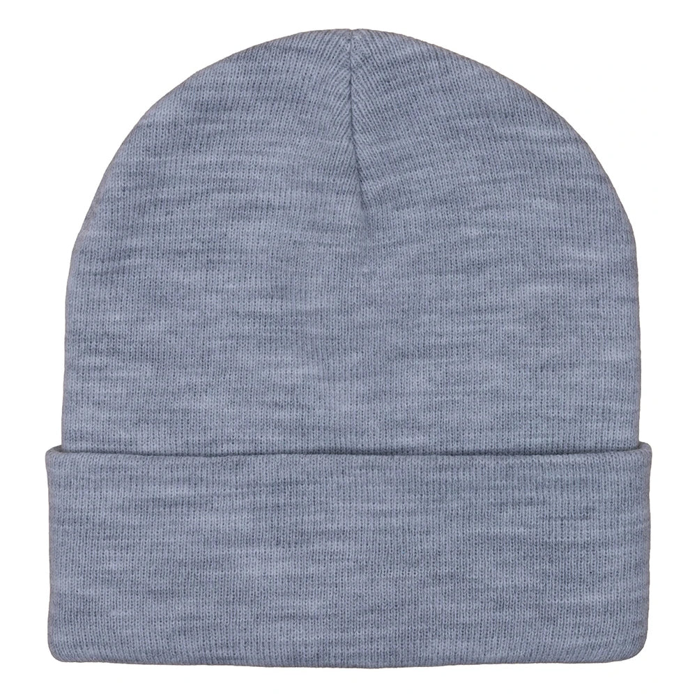 Heather Grey - Back - PRO RTX Unisex Adult Pro Beanie
