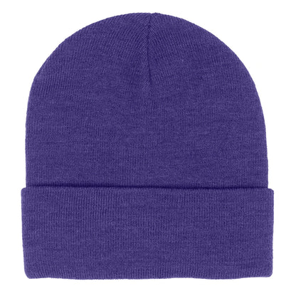 Purple - Back - PRO RTX Unisex Adult Pro Beanie