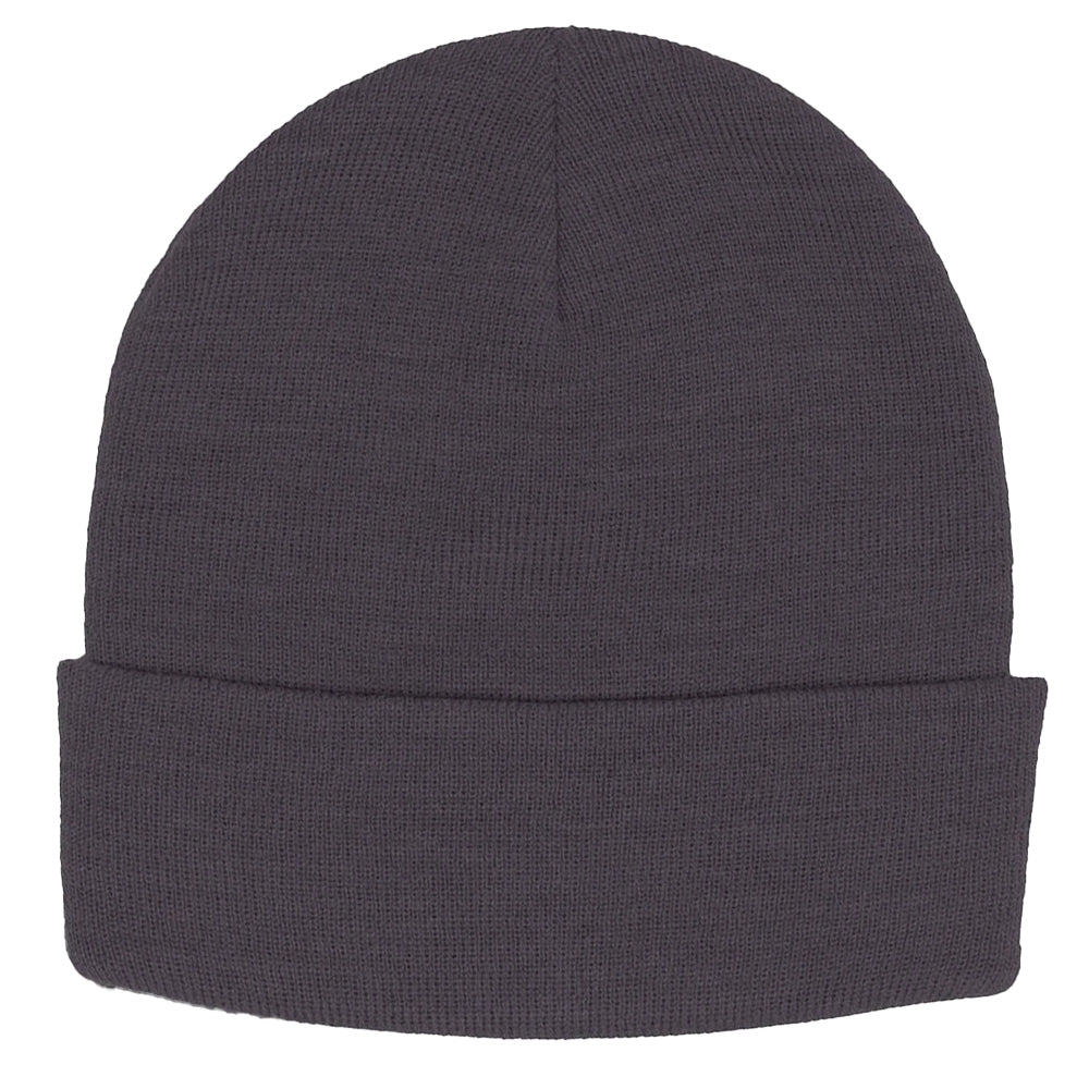Solid Grey - Front - PRO RTX Unisex Adult Pro Beanie