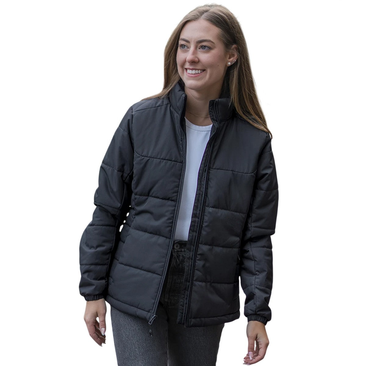 Black - Back - Stormtech Womens-Ladies Sierra Thermal Jacket