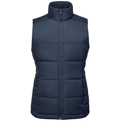 Navy - Front - Stormtech Womens-Ladies Sierra Thermal Gilet