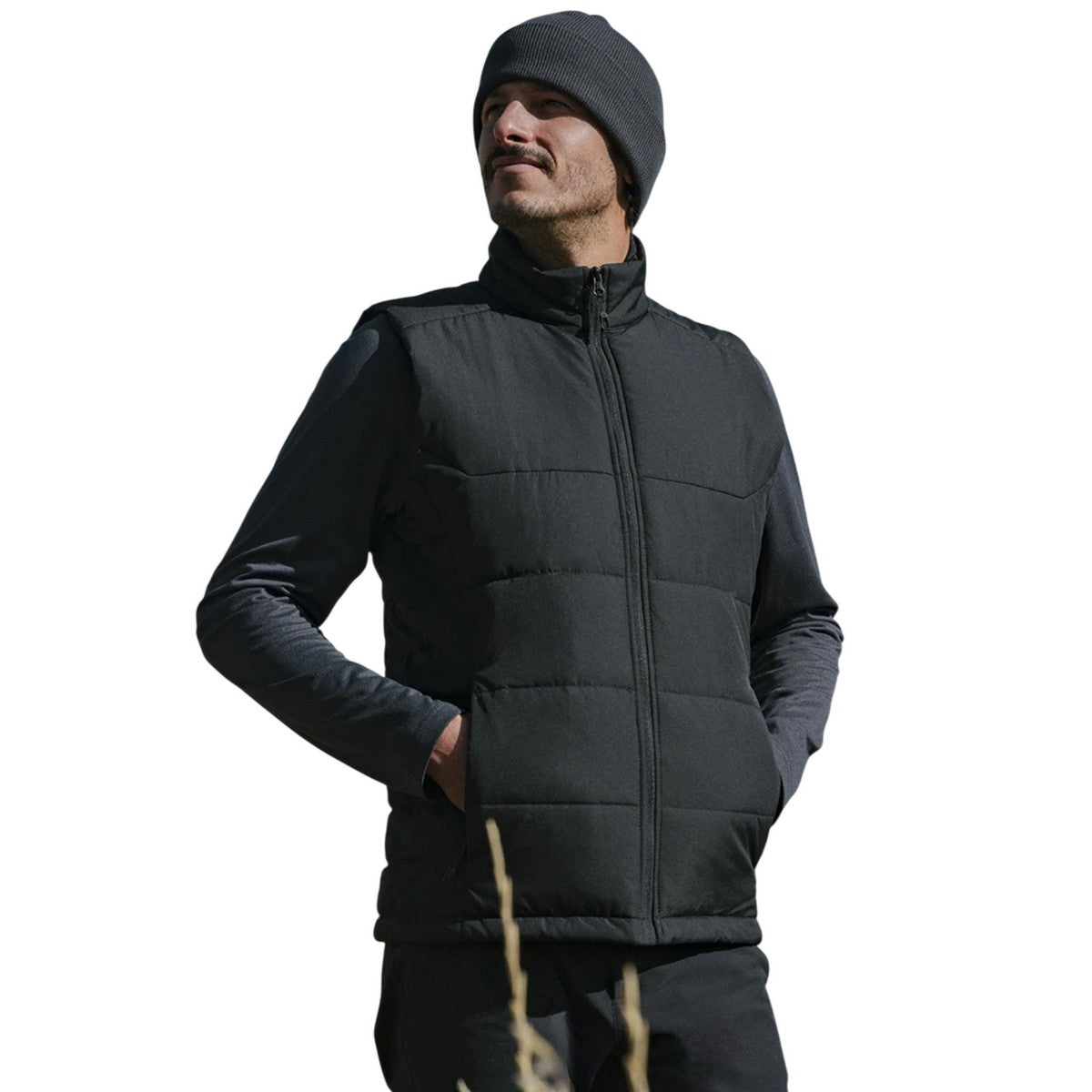 Black - Back - Stormtech Mens Sierra Thermal Jacket