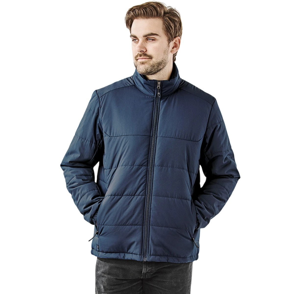 Navy - Back - Stormtech Mens Sierra Thermal Jacket