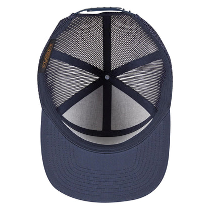 Navy - Lifestyle - Flexfit Yupoong 7 Panel Trucker Cap