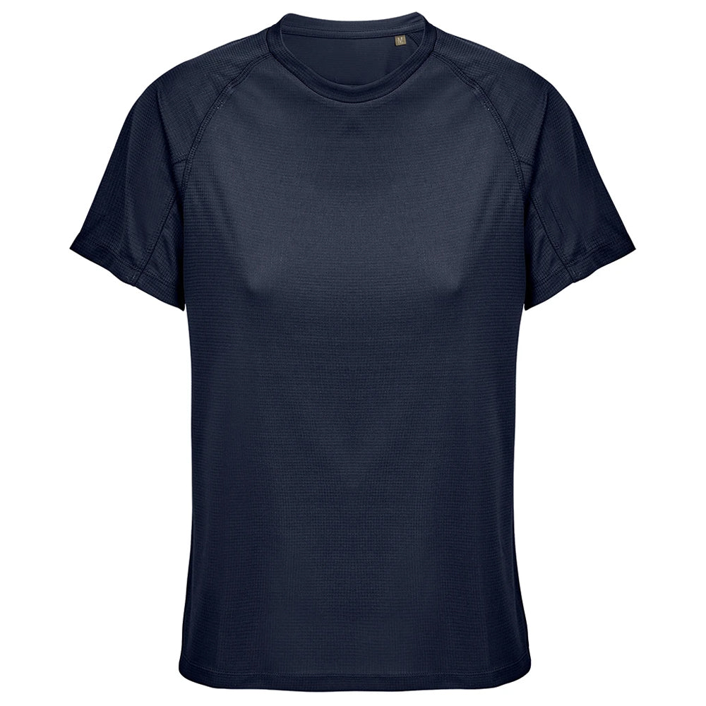 French Navy - Front - SOLS Womens-Ladies Performance Ripstop T-Shirt