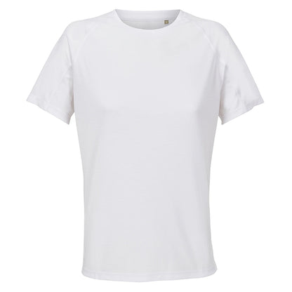 White - Front - SOLS Womens-Ladies Performance Ripstop T-Shirt