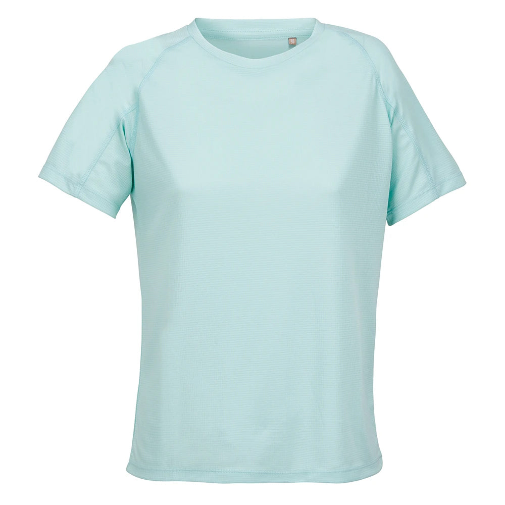 Arctic Blue - Front - SOLS Womens-Ladies Performance Ripstop T-Shirt