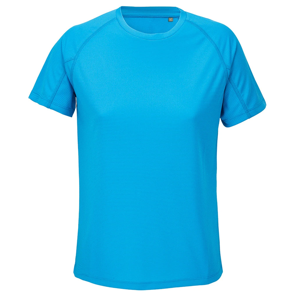 Aqua - Front - SOLS Womens-Ladies Performance Ripstop T-Shirt