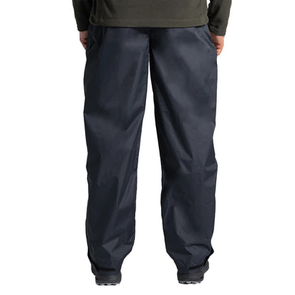 Black - Back - Craghoppers Expert Mens Packable Over Trousers