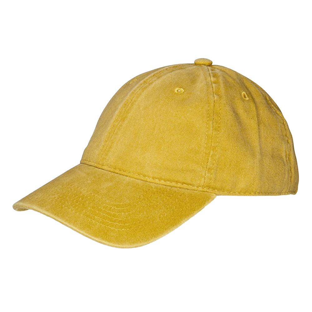 Vintage Mustard - Back - Result Headwear Core Cotton Baseball Cap
