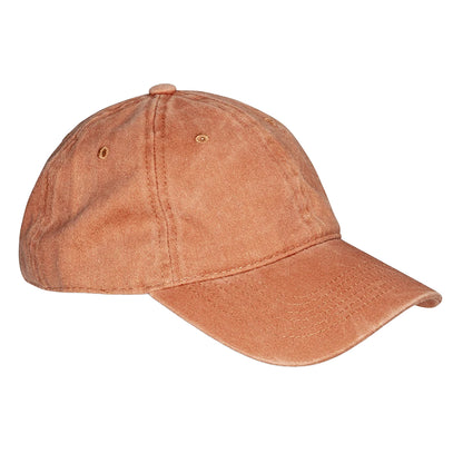 Vintage Orange - Front - Result Headwear Core Cotton Baseball Cap