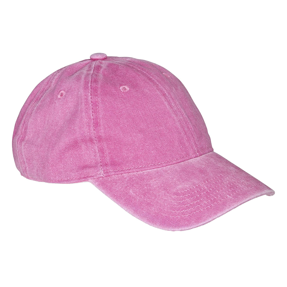 Vintage Pink - Front - Result Headwear Core Cotton Baseball Cap
