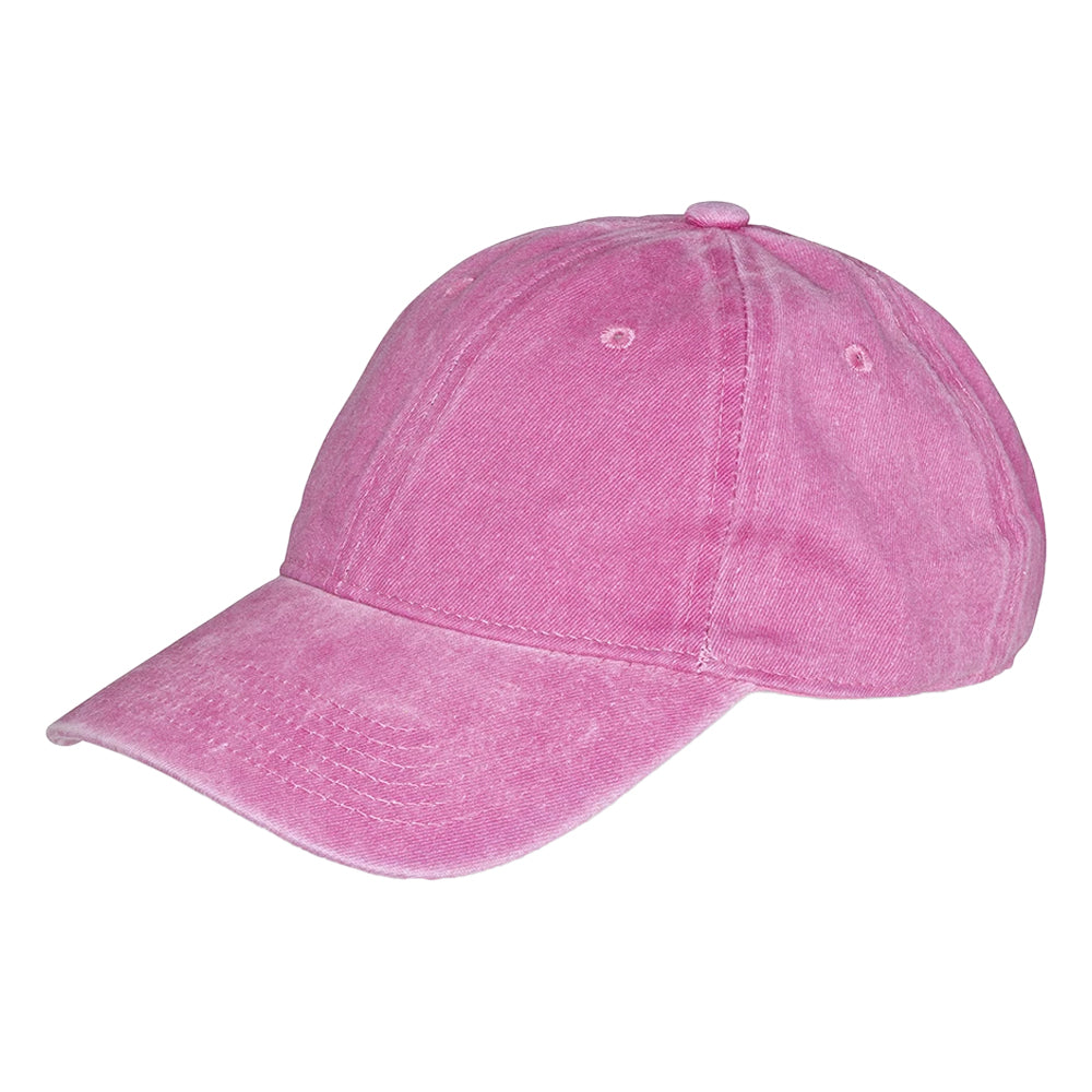 Vintage Pink - Back - Result Headwear Core Cotton Baseball Cap
