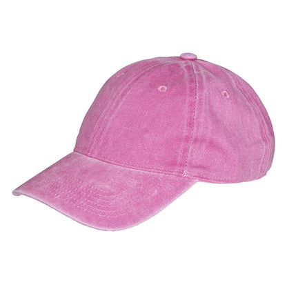 Vintage Pink - Back - Result Headwear Core Cotton Baseball Cap