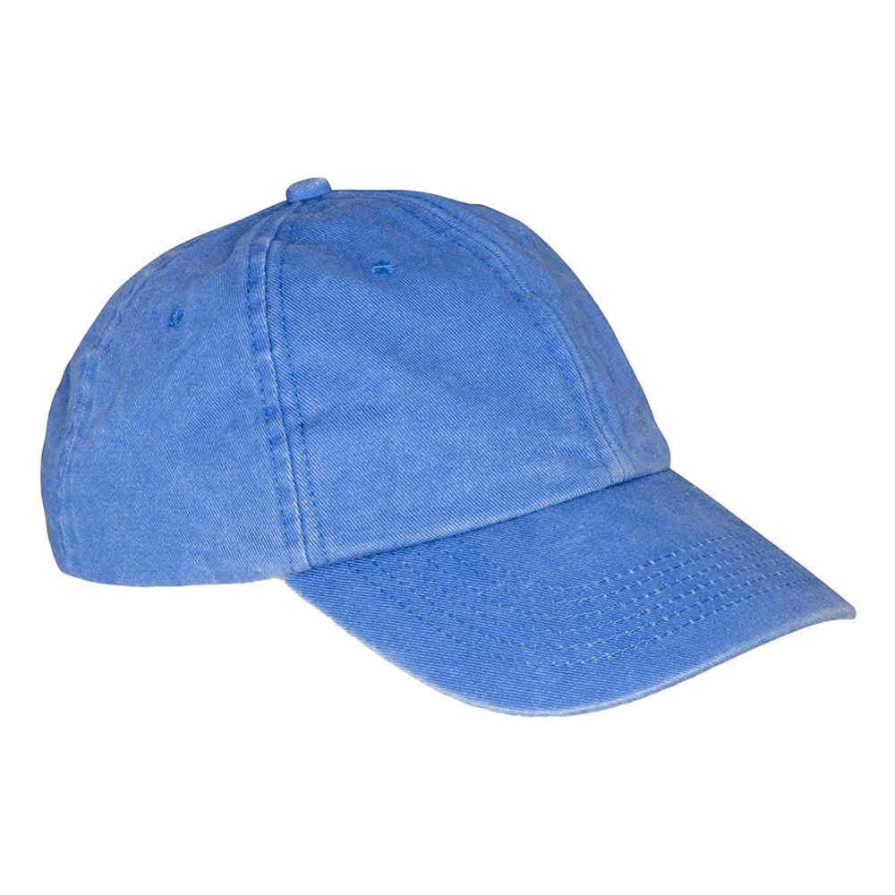 Vintage Royal Blue - Front - Result Headwear Core Cotton Baseball Cap