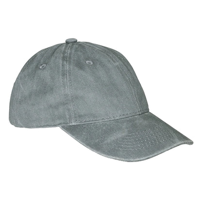 Vintage Grey - Front - Result Headwear Core Cotton Baseball Cap