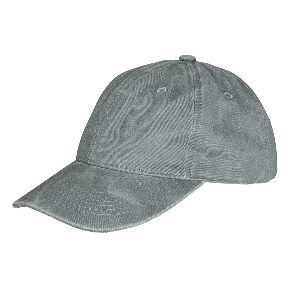 Vintage Grey - Back - Result Headwear Core Cotton Baseball Cap
