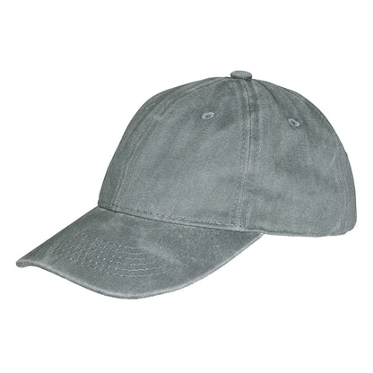 Vintage Grey - Back - Result Headwear Core Cotton Baseball Cap