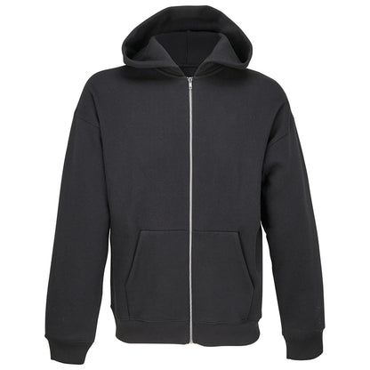 Black - Front - SOLS Unisex Adult Jelo Full Zip Hoodie