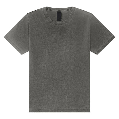 Washed Charcoal - Front - Bella + Canvas Unisex Adult Washed Heavyweight T-Shirt