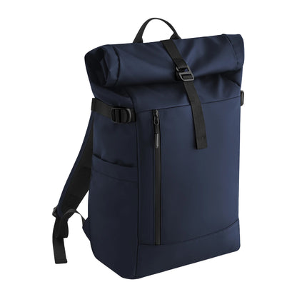 Navy - Front - Bagbase Everyday Roll Up Backpack