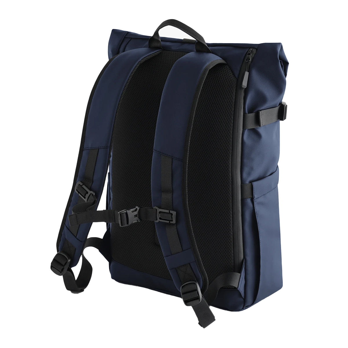 Navy - Back - Bagbase Everyday Roll Up Backpack