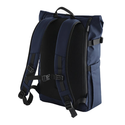 Navy - Back - Bagbase Everyday Roll Up Backpack